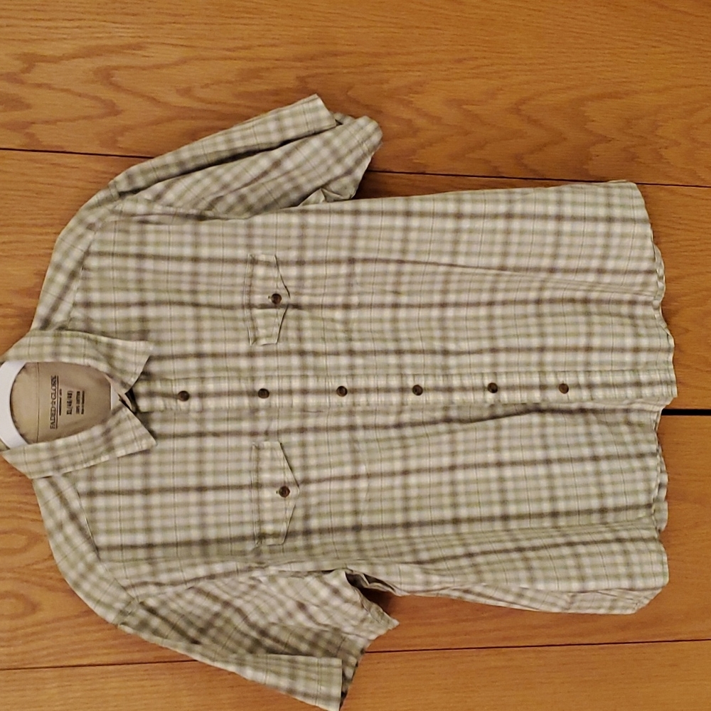 Faded Glory short sleeve button down